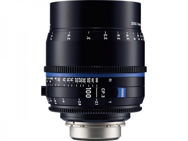  Zeiss Compact Prime CP.3 100mm/T2.1 Ex-demo, Like new 